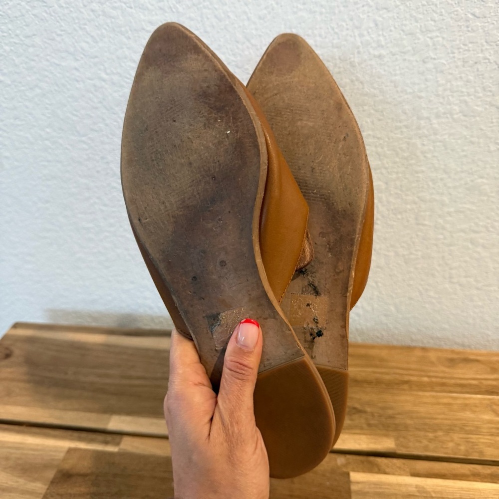 Madewell- The Gemma Leather Mule - Size 8.5 - Picture 6 of 8